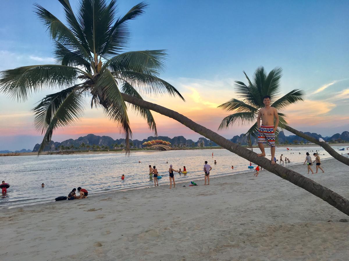 Moc Tra Hotel Tuan Chau ฮาลอง ภายนอก รูปภาพ